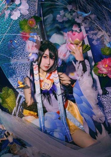 阴阳师 花鸟卷 闲池荷香 cosplay
