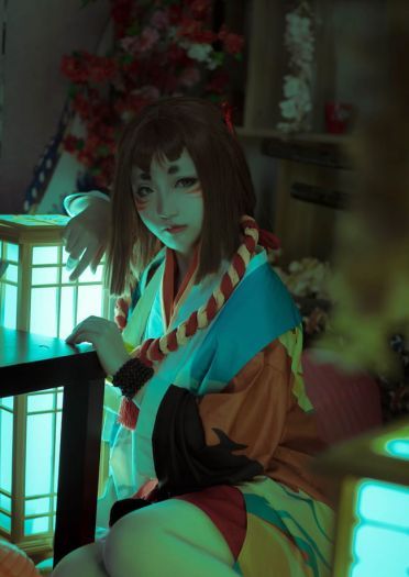 阴阳师 座敷童子 cosplay