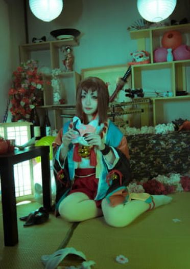 阴阳师 座敷童子 cosplay