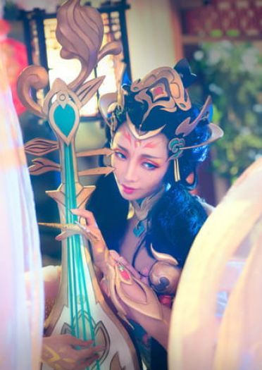 王者荣耀 霓裳风华 杨玉环 cosplay