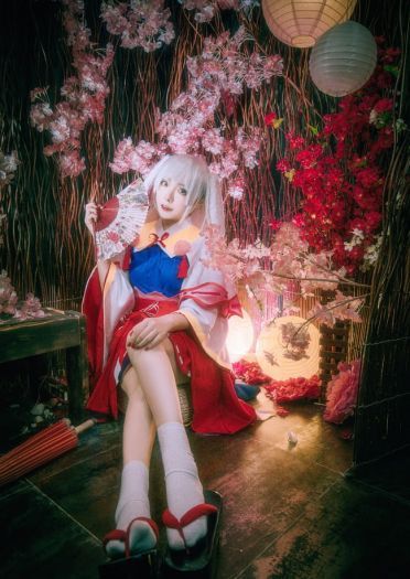 王者荣耀 公孙离无尽对决 kagura cosplay