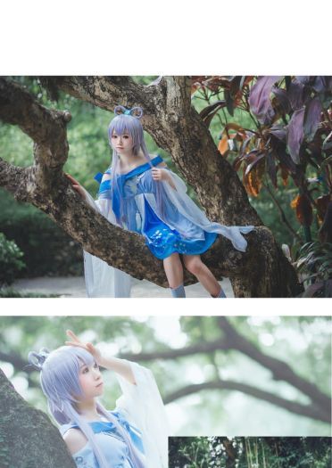 VOCALOID 洛天依 古风 双马尾 cosplay