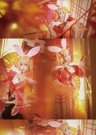 我是公孙离 才不是腿长1米8的兔子呢 哼哼