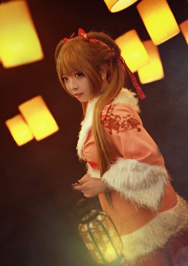 【元宵忆灯】秦时明月 高月冬装 cosplay