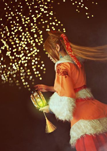 【元宵忆灯】秦时明月 高月冬装 cosplay