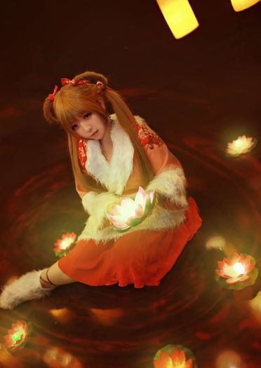 【元宵忆灯】秦时明月 高月冬装 cosplay
