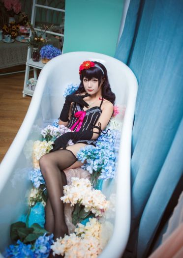 路人女主的养成方法 学姐睡衣 cosplay