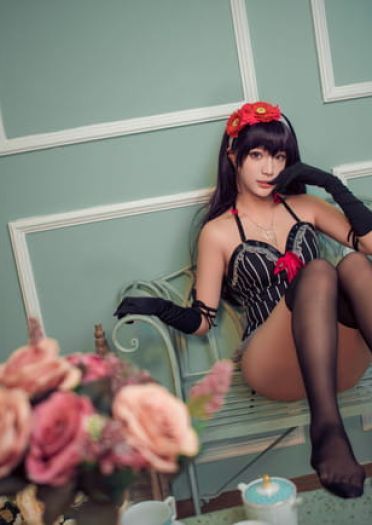 路人女主的养成方法 学姐睡衣 cosplay