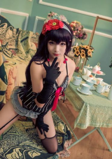 路人女主的养成方法 学姐睡衣 cosplay