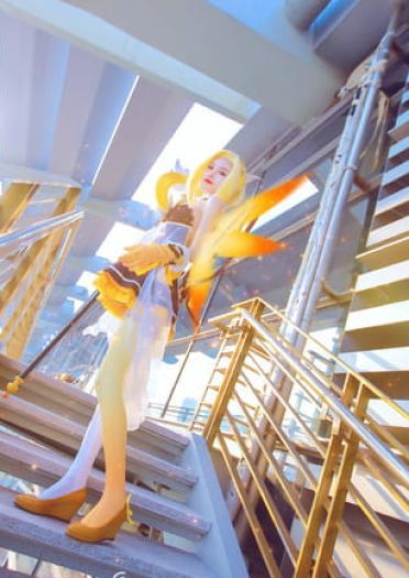 守望先锋 安吉拉·齐格勒 天使同人 cosplay