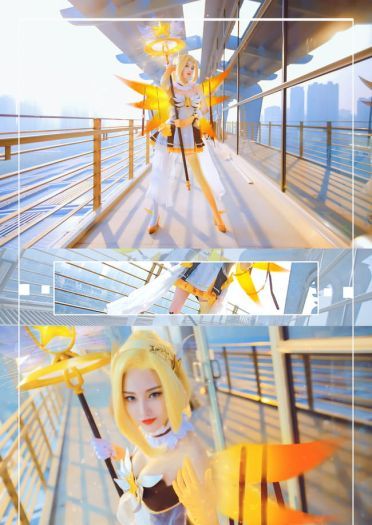 守望先锋 安吉拉·齐格勒 天使同人 cosplay