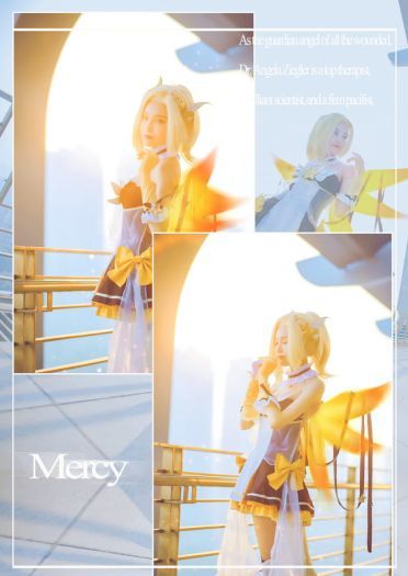 守望先锋 安吉拉·齐格勒 天使同人 cosplay