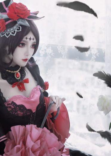 王者荣耀 露娜 哥特 cosplay