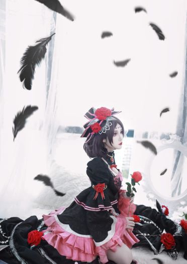 王者荣耀 露娜 哥特 cosplay