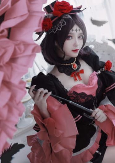 王者荣耀 露娜 哥特 cosplay