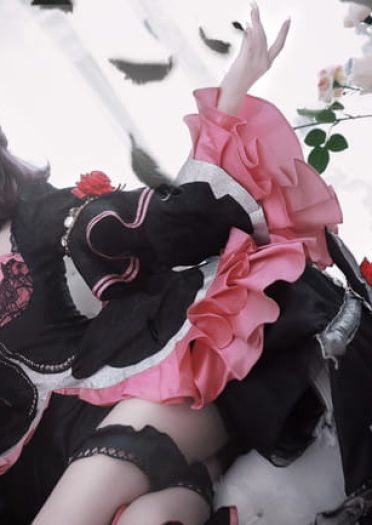 王者荣耀 露娜 哥特 cosplay