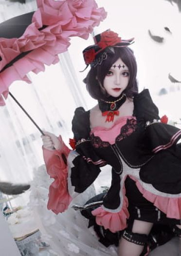 王者荣耀 露娜 哥特 cosplay