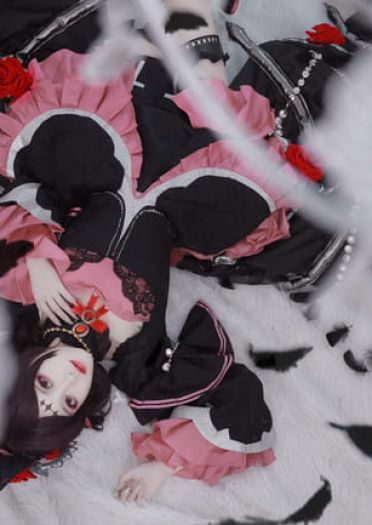 王者荣耀 露娜 哥特 cosplay