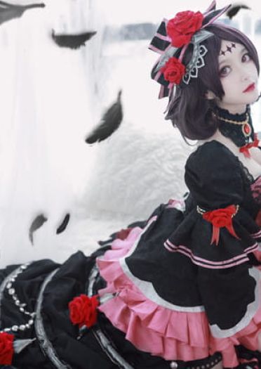 王者荣耀 露娜 哥特 cosplay