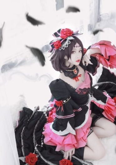 王者荣耀 露娜 哥特 cosplay