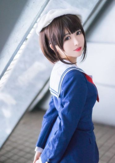 路人女主的养成方法 加藤惠 校服场照 cosplay