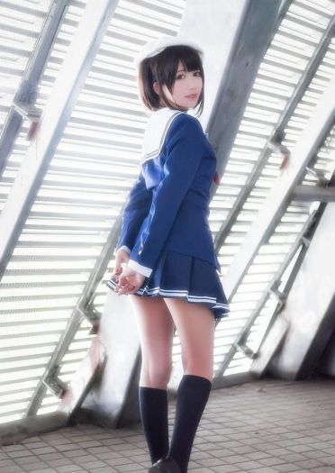 路人女主的养成方法 加藤惠 校服场照 cosplay