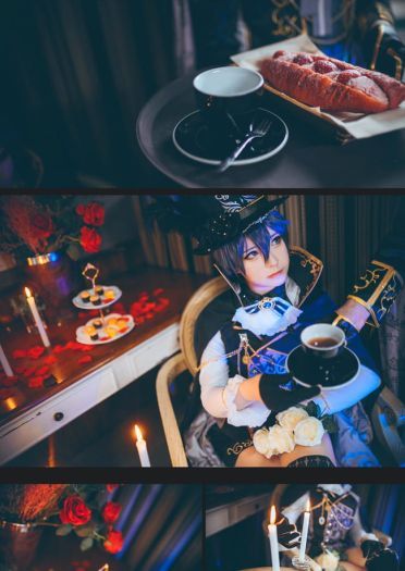 黑执事 夏尔 塞巴斯 正太 制服 cosplay