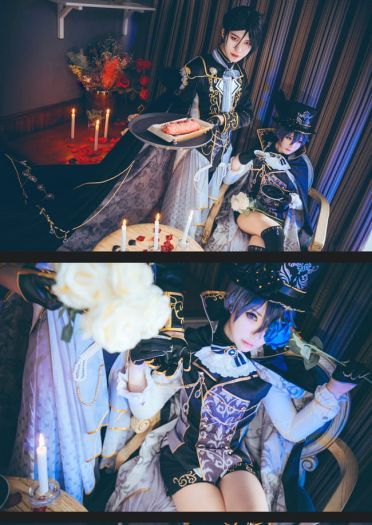 黑执事 夏尔 塞巴斯 正太 制服 cosplay