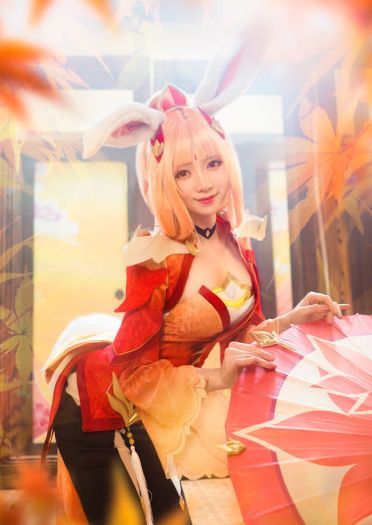 王者荣耀 公孙离 幻舞玲珑 cosplay