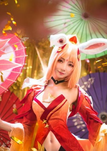 王者荣耀 公孙离 幻舞玲珑 cosplay