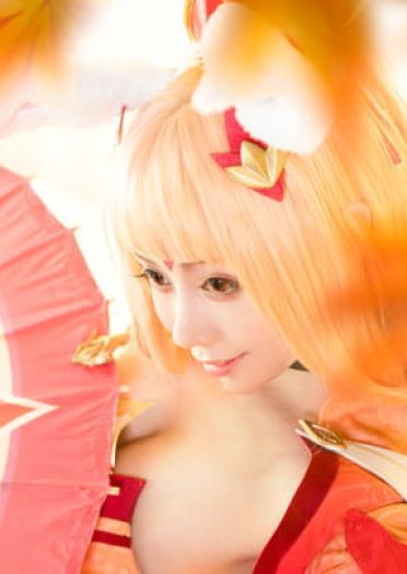 王者荣耀 公孙离 幻舞玲珑 cosplay