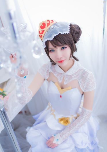 王者荣耀 花会枯萎 爱永不凋零 cosplay