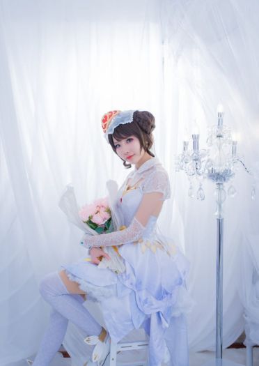 王者荣耀 花会枯萎 爱永不凋零 cosplay