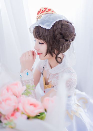 王者荣耀 花会枯萎 爱永不凋零 cosplay