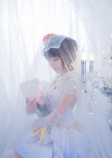 王者荣耀 花会枯萎 爱永不凋零 cosplay