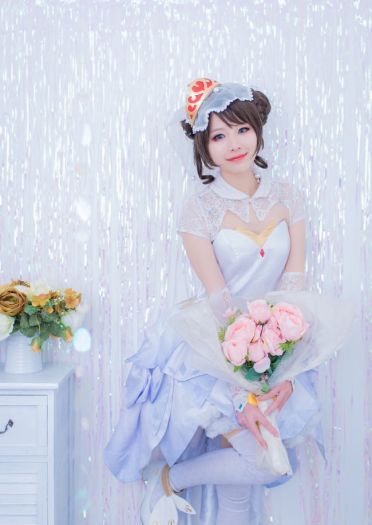 王者荣耀 花会枯萎 爱永不凋零 cosplay