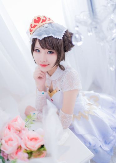 王者荣耀 花会枯萎 爱永不凋零 cosplay