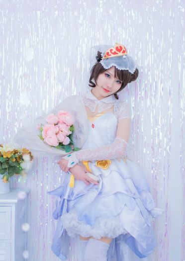 王者荣耀 花会枯萎 爱永不凋零 cosplay