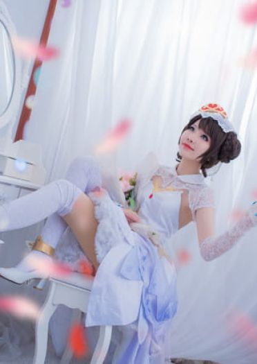 王者荣耀 花会枯萎 爱永不凋零 cosplay
