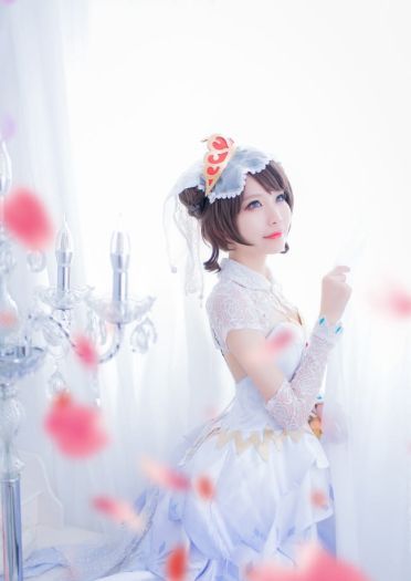 王者荣耀 花会枯萎 爱永不凋零 cosplay