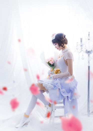 王者荣耀 花会枯萎 爱永不凋零 cosplay