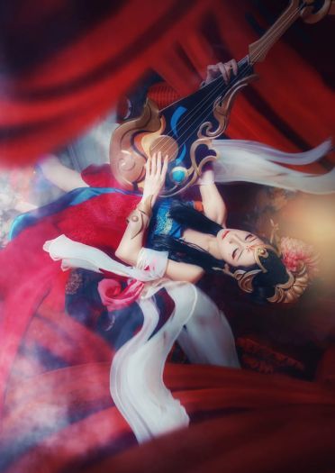王者荣耀杨玉环霓裳曲 cosplay