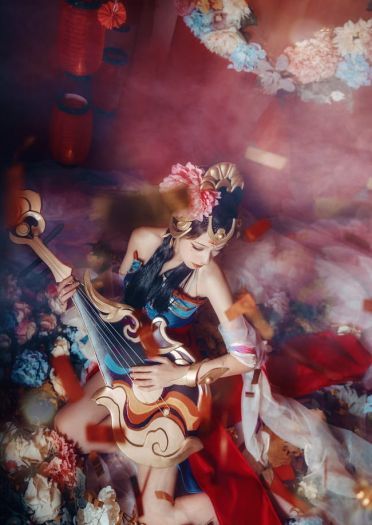 王者荣耀杨玉环霓裳曲 cosplay