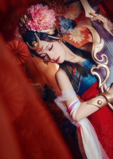 王者荣耀杨玉环霓裳曲 cosplay