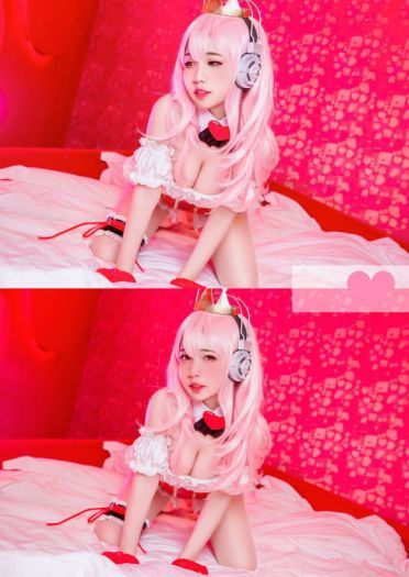 超级索尼子 是你的女王陛下 足控福利 cosplay