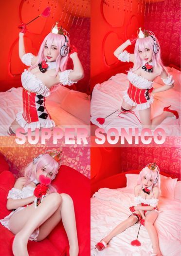 超级索尼子 是你的女王陛下 足控福利 cosplay
