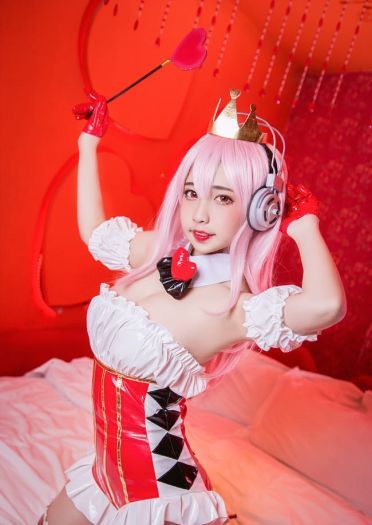超级索尼子 是你的女王陛下 足控福利 cosplay