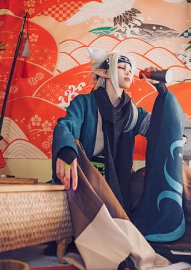 凹凸世界同人 妖怪格瑞 cosplay