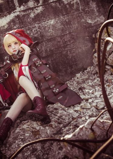 死亡爱丽丝 小紅帽 黑童話 cosplay