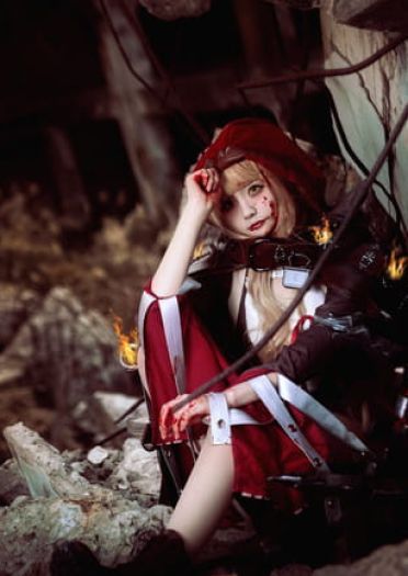 死亡爱丽丝 小紅帽 黑童話 cosplay